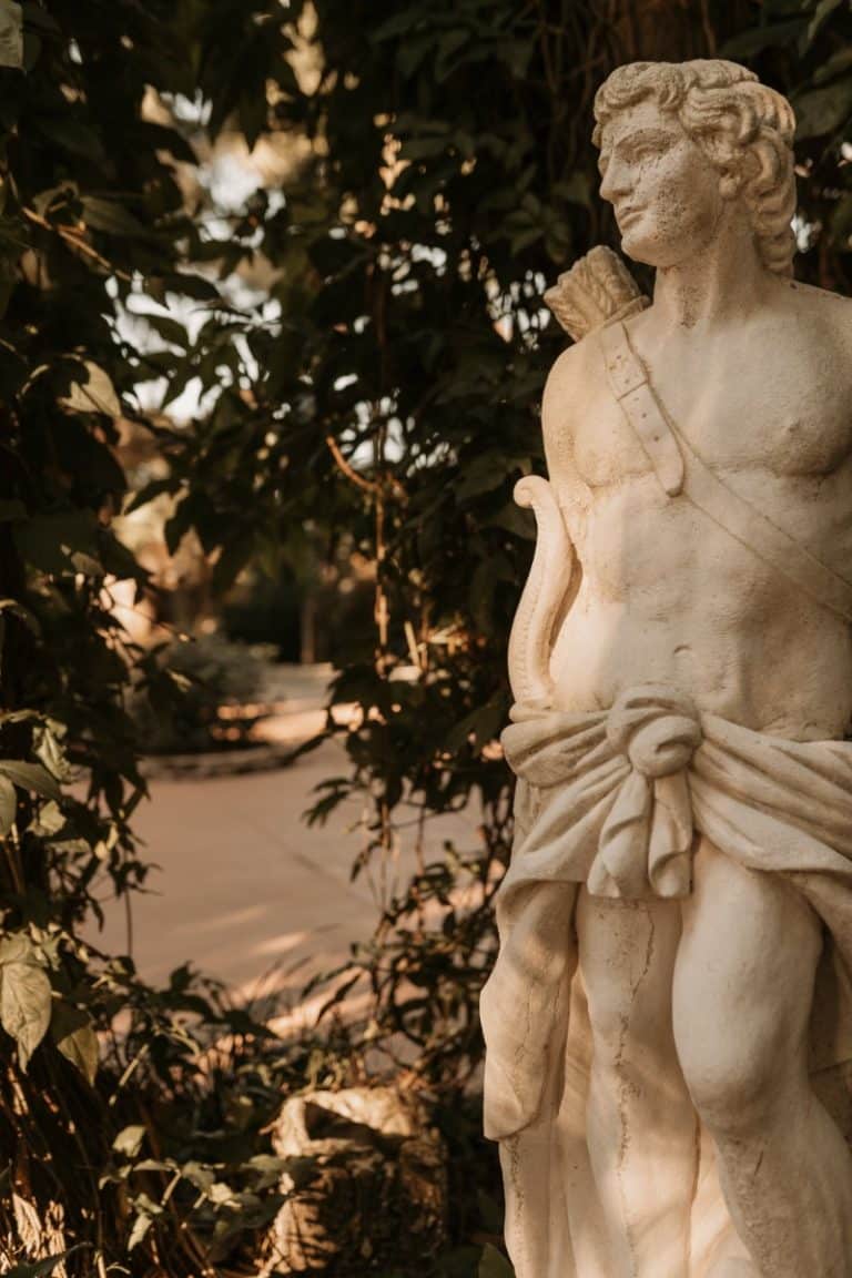 Apollo Statue At Villa Veintiseis In Miami